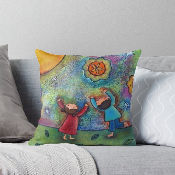 Item preview, Children and the Moon  designed and sold by sunnyklee.