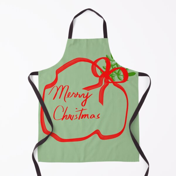 Item preview, Merry Christmas Bow and Sprigs designed and sold by designs-by-ann.