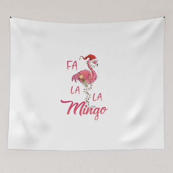 Item preview, Flamingo Christmas, fa la la la mingo. Flamingo Shirt & Christmas Gift designed and sold by Sophistical.