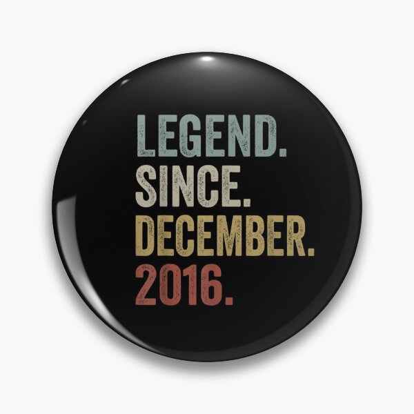 Item preview, 6 Years Old Gifts Legend Since December 2016 6th Birthday designed and sold by beunique5.