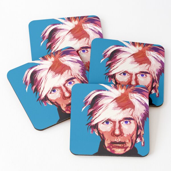 Item preview, Andy Warhol Portrait | Pop Art Illustration designed and sold by monkeybusiness.pt.