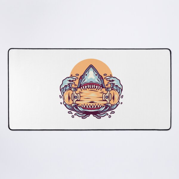 Item preview, shark, and, skateboard designed and sold by Haron20.
