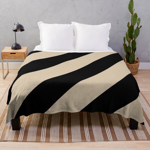 Item preview, Khaki Black Classic Diagonal Stripe Pattern Pairs Valspar 2023 COTY Holmes Cream 3004-10B designed and sold by ColorOfTheYears.