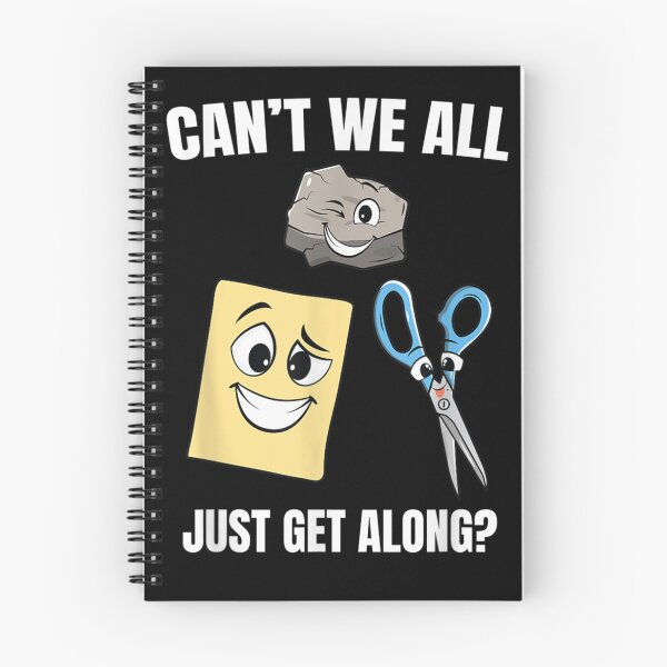 Item preview, cant we all just get along   funny rock paper scissors game designed and sold by JackieG198.