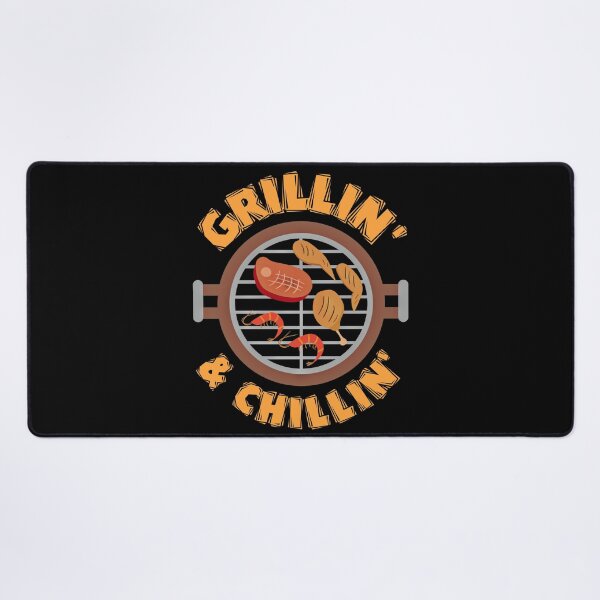 Item preview, Grillin & chillin - bbq lover  designed and sold by SidTastic .