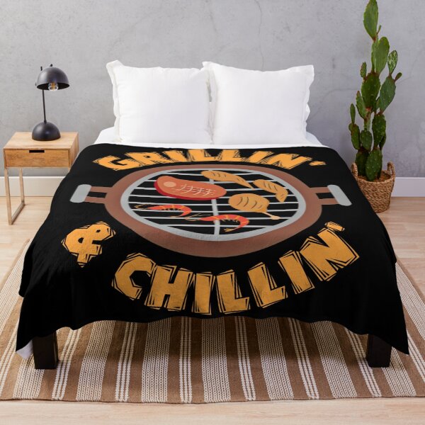 Item preview, Grillin & chillin - bbq lover  designed and sold by SidTastic .