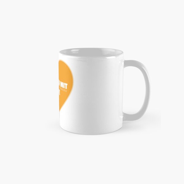 Jeg følger mit hjerte (Orange) Classic Mug