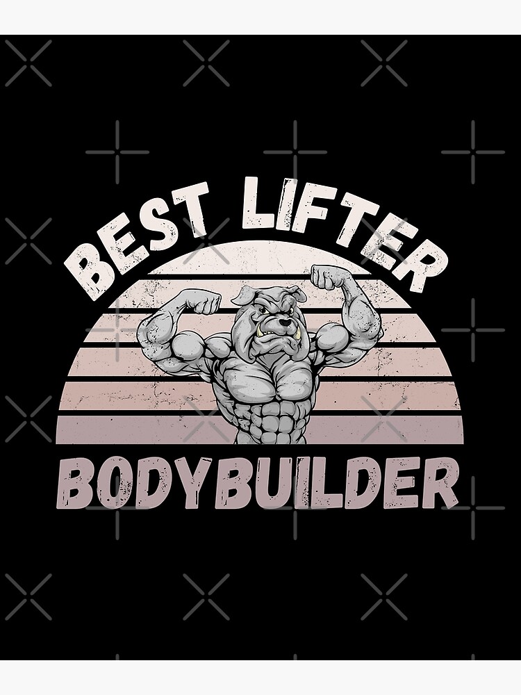 Best Lifter Bodybuilder Funny Gifts For Gym Lovers Greeting Card