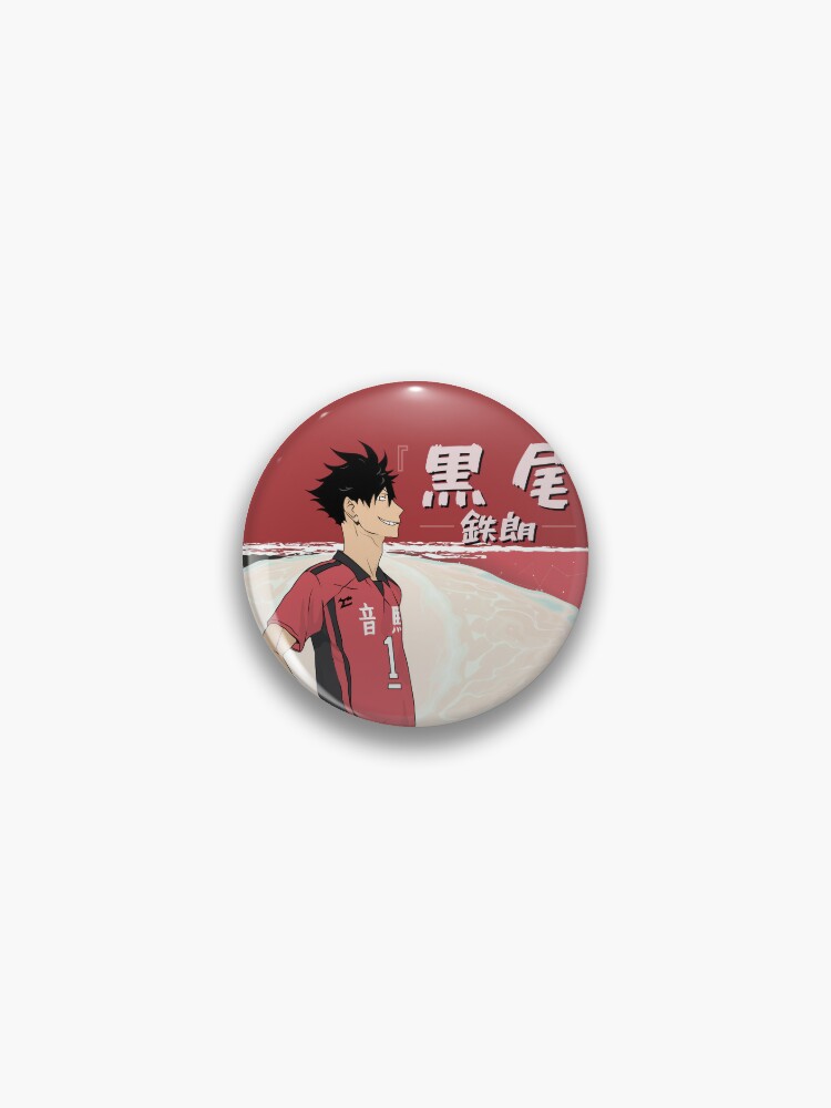 Haikyuu!! To the Top Badge Set Of 3 Kuroo Tetsuro Nekoma