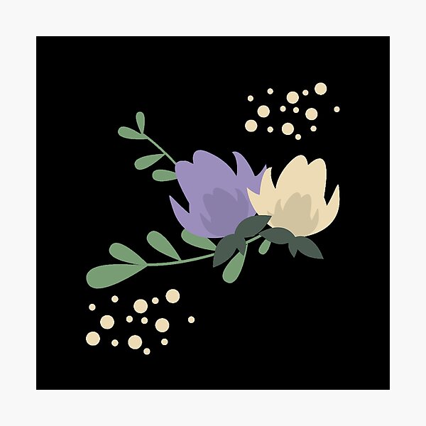 Item preview, Beautiful Flower Pattern / Girlie designed and sold by Naglaa Store.