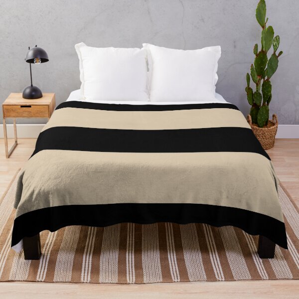 Item preview, Khaki Black Minimal Horizontal Stripe Pattern Pairs Valspar 2023 COTY Holmes Cream 3004-10B designed and sold by ColorOfTheYears.