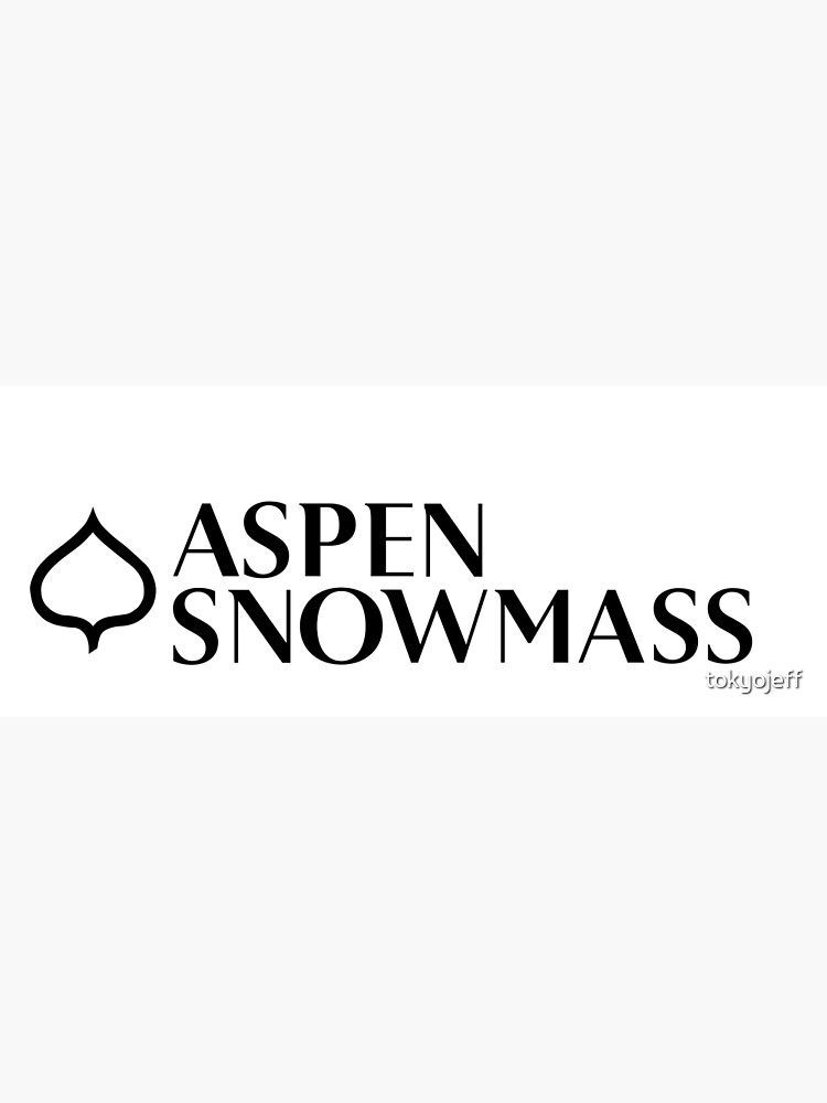 "Aspen Snowmass" Poster for Sale by tokyojeff Redbubble