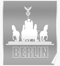 Berlin, Germany - Quadriga Brandenburger Tor Poster