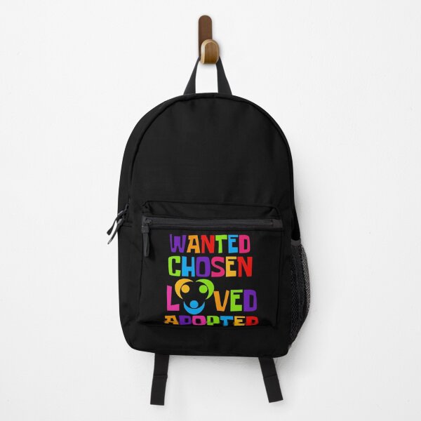 Item preview, Wanted Chosen Loved Adopted Foster Care Mom Dad Parents National Adoption Day designed and sold by WildAuraArt.