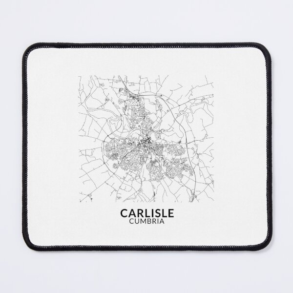 Item preview, Carlisle, Cumbria - Road Map designed and sold by Cumbria Guru.