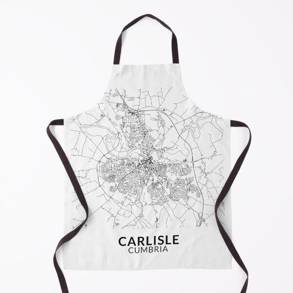 Item preview, Carlisle, Cumbria - Road Map designed and sold by Cumbria Guru.