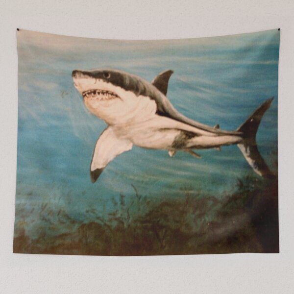 Item preview, GREAT WHITE SHAR designed and sold by Mackenzie Moulton International Artist .