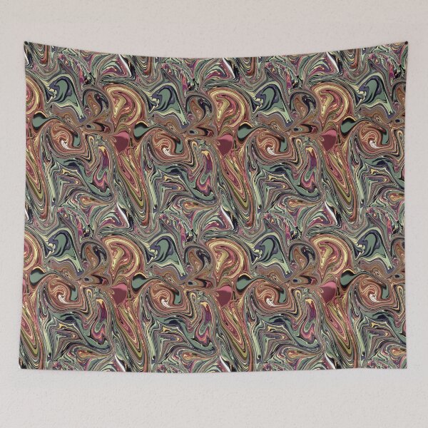 Item preview, Earthtone marbled swirl designed and sold by beesocks.