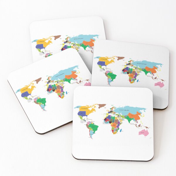 Item preview, Map of the World designed and sold by EraStores.