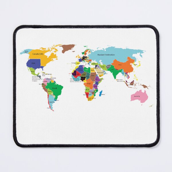 Item preview, Map of the World designed and sold by EraStores.