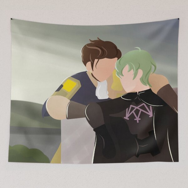 Item preview, Fire Emblem Claude and Byleth designed and sold by untitledGenny.