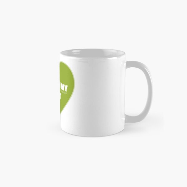 I Follow My Heart (Green) Classic Mug