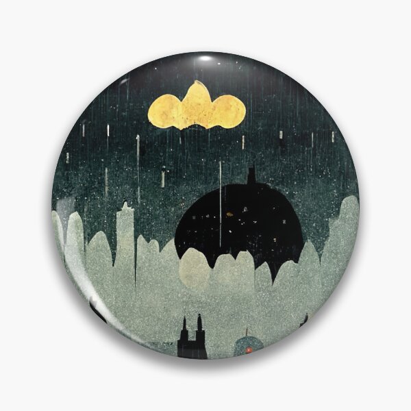 Item preview, Night Darkmoon on a Grey Cloudy Sky Sticker designed and sold by TheCreativeFab.