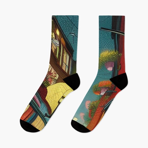 Item preview, street after the rain designed and sold by OverAltruist.