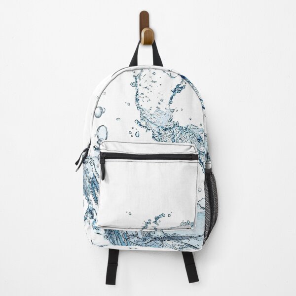 Item preview, Blue and white water splash. White background. designed and sold by janesg.