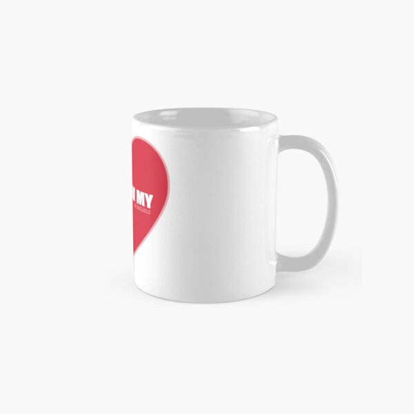 I Follow My ❤ (Red) Classic Mug