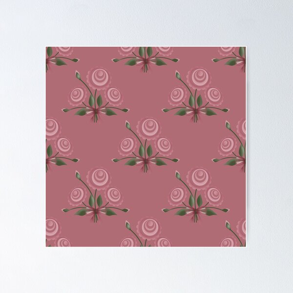 Item preview, Seamless floral pattern with flowers print background designed and sold by fuzzyfox.