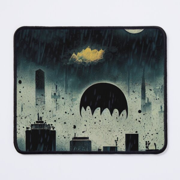 Item preview, Night Darkmoon on a Grey Cloudy Sky Sticker designed and sold by TheCreativeFab.
