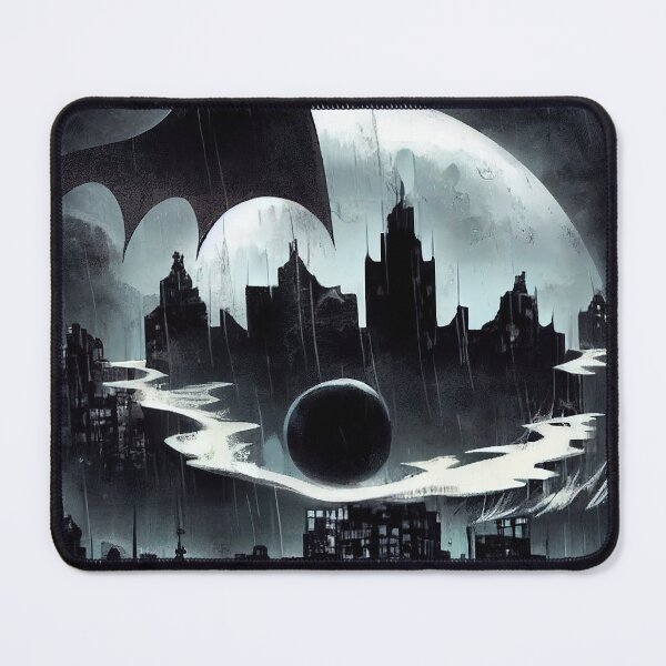Item preview, Night Darkmoon on a Grey Cloudy Sky Sticker designed and sold by TheCreativeFab.