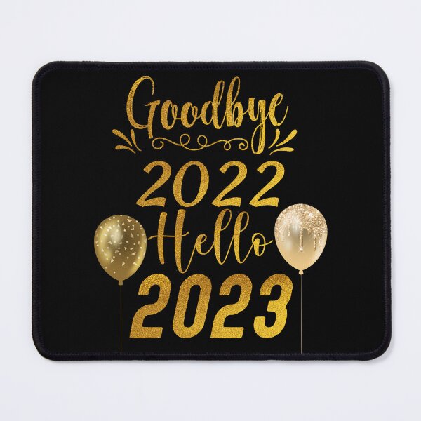 Item preview, Goodbye 2022 Hello 2023 Golden Balloons designed and sold by Karry-Pat.