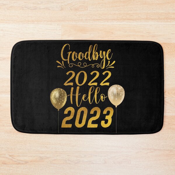 Item preview, Goodbye 2022 Hello 2023 Golden Balloons designed and sold by Karry-Pat.