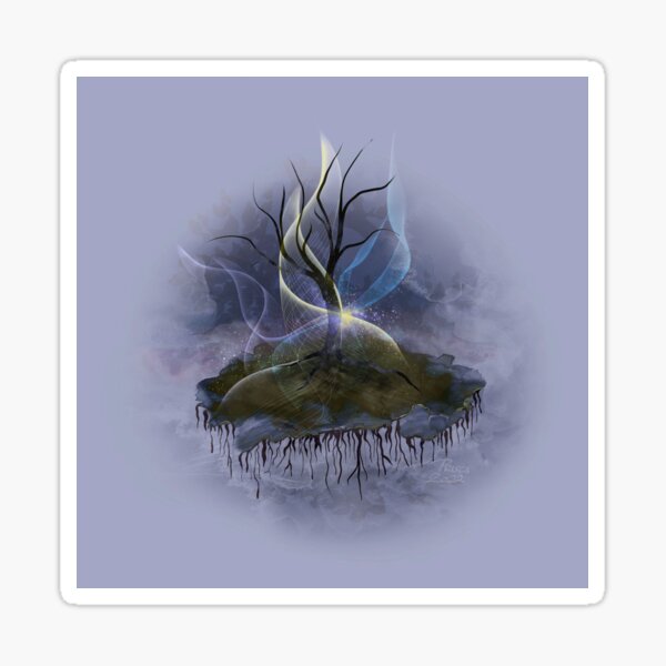 into the void Sticker