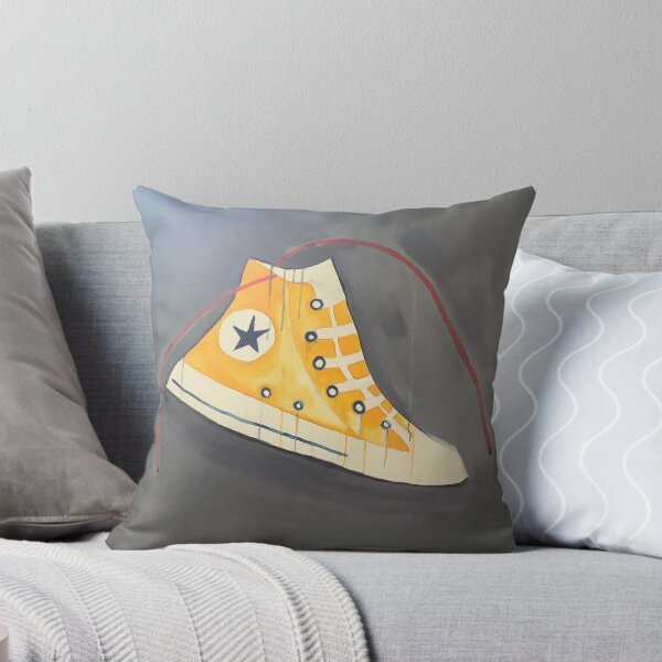 Item preview, Mustard high top trainer designed and sold by PlayPatterns.