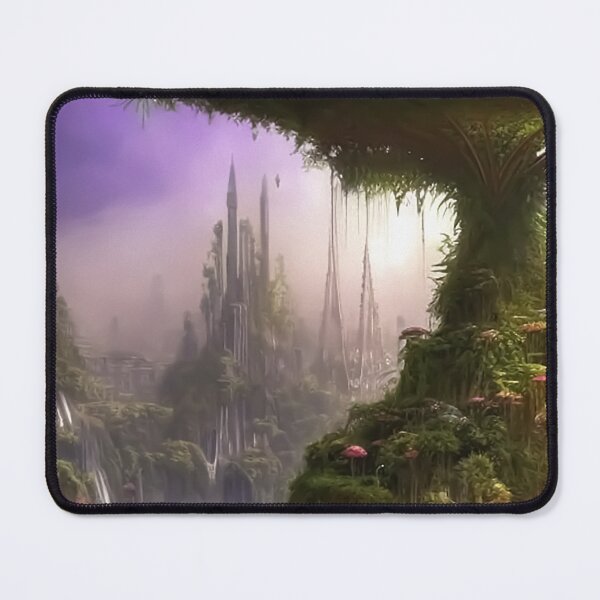 Item preview, Hidden World with Ancient Dark Castle | Fantasy Scene designed and sold by LenaKiagia.