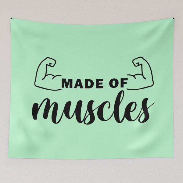 Item preview, Made of Muscles  designed and sold by CristalleLisa.