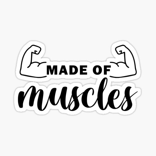 Muscle Bunny Stickers for Sale