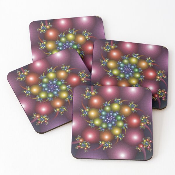 Item preview, Colourful Spiral Fractal designed and sold by pinkal.