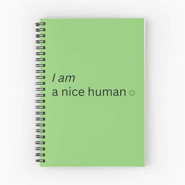 Item preview, I am a nice human designed and sold by awhitehill.