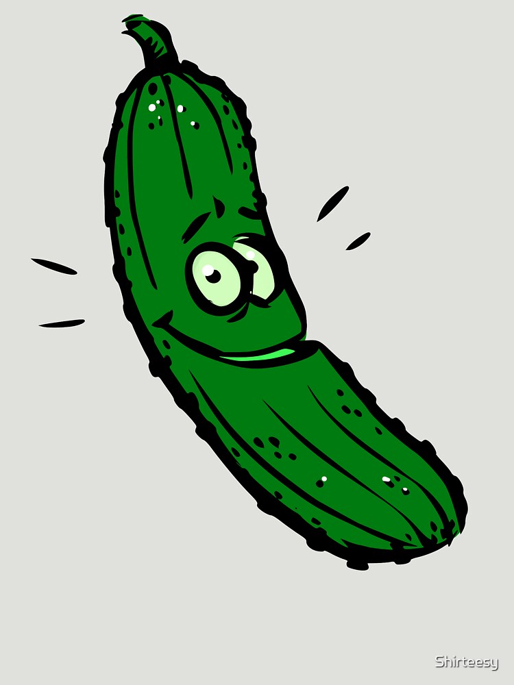 Tshirt « Tshirt drôle de bande dessinée de légumes de cornichon », par Shirteesy Redbubble