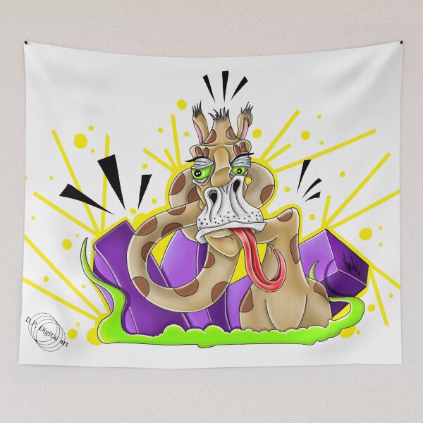 Item preview, giraffe designed and sold by dpdigitalart.