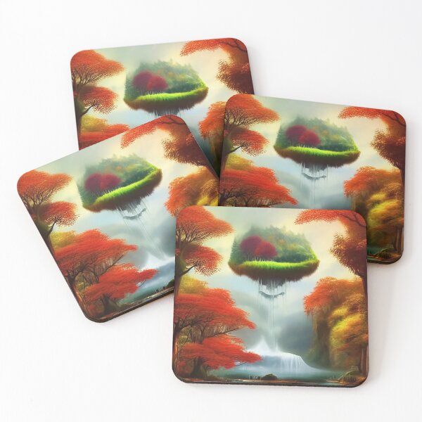 Item preview, Floating Island | Fantasy Scene designed and sold by LenaKiagia.