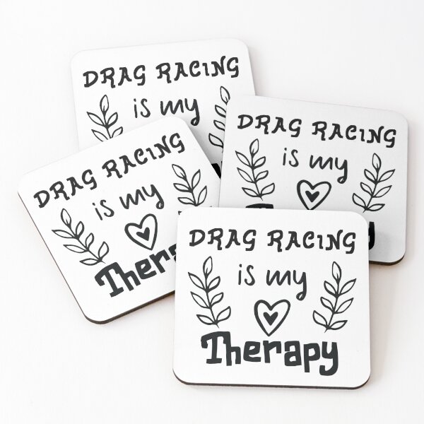Item preview, Drag Racing Is My Therapy, Funny Speed Racing, Dragster designed and sold by Aerial Addicts.