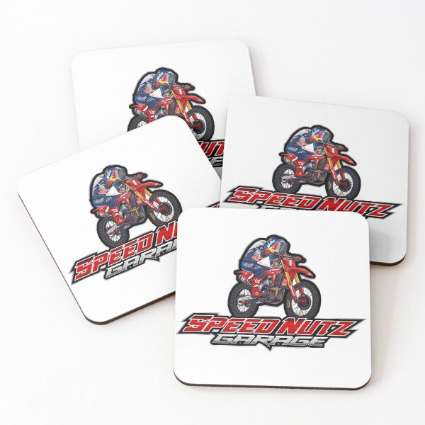 Item preview, Speed Nutz Garage Motocross Cartoon  designed and sold by Exclusively Motorsport.