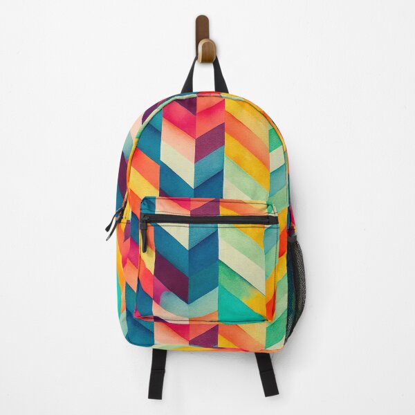 Item preview, Retro geometric watercolor pattern designed and sold by DottedLinePrint.