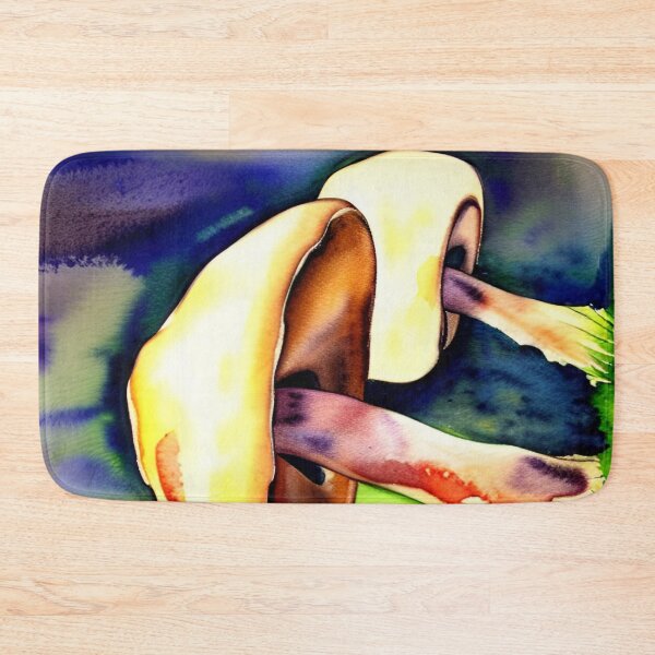 Item preview, Mushrooms watercolor painting designed and sold by Mirarima.