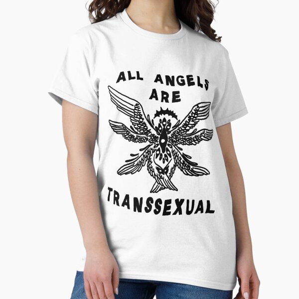 Item preview, All angels are transsexual (shirt) designed and sold by Girl Of Swords.